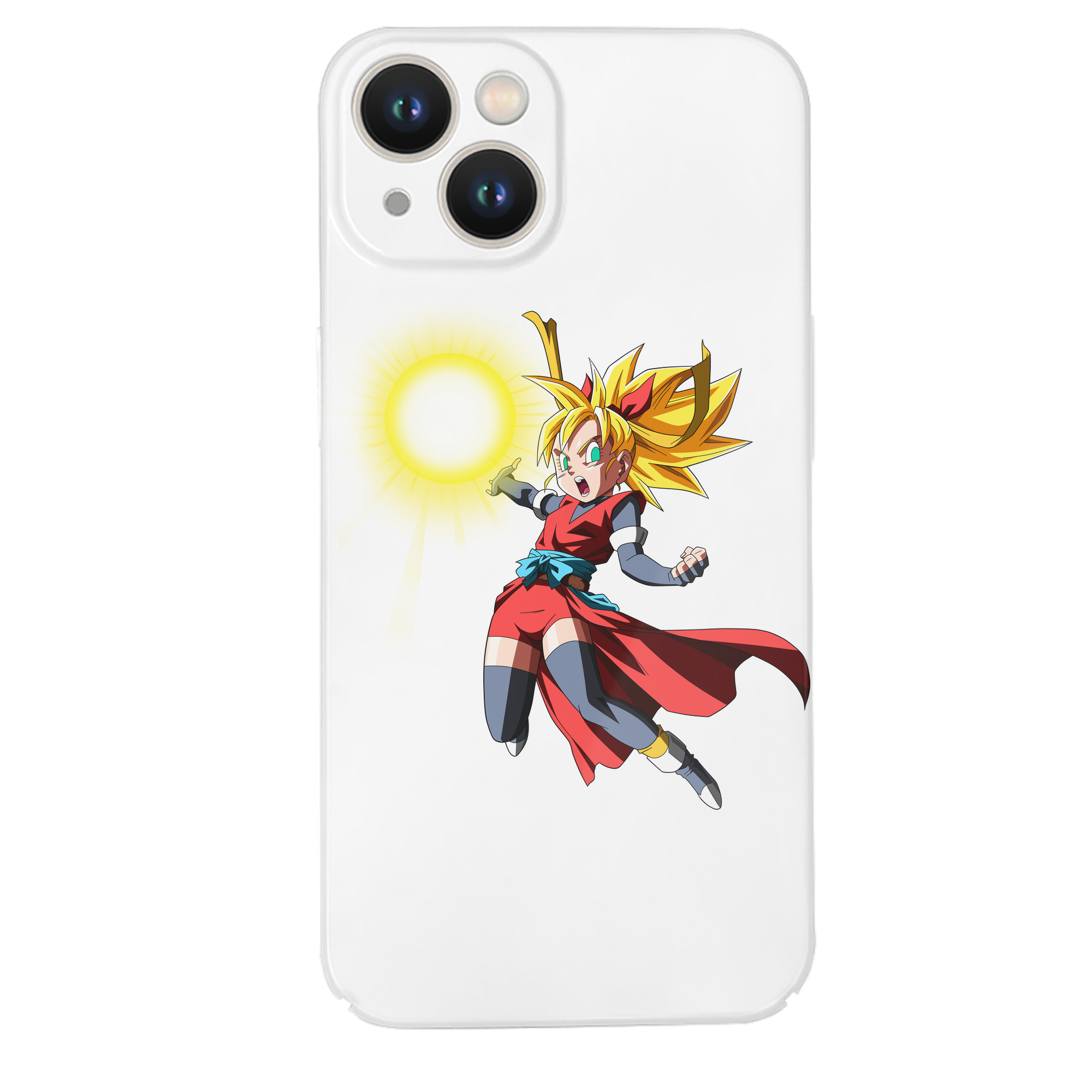 （画像用） ドラゴンボール カリフラ DRAGON BALL Caulifla 【iPhone 14シリーズ対応】ハードケース